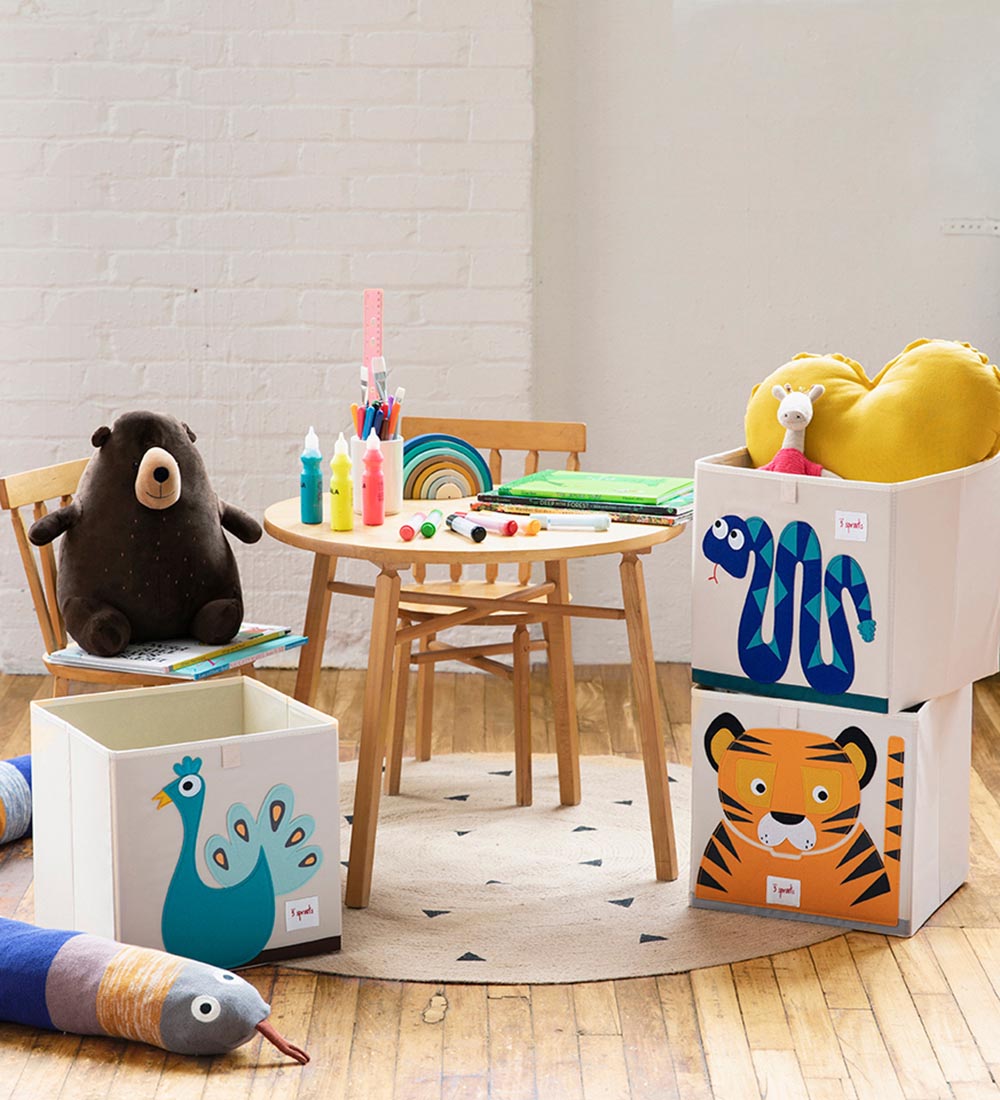 3 Sprouts Storage Box - 33x33x33 - Snake