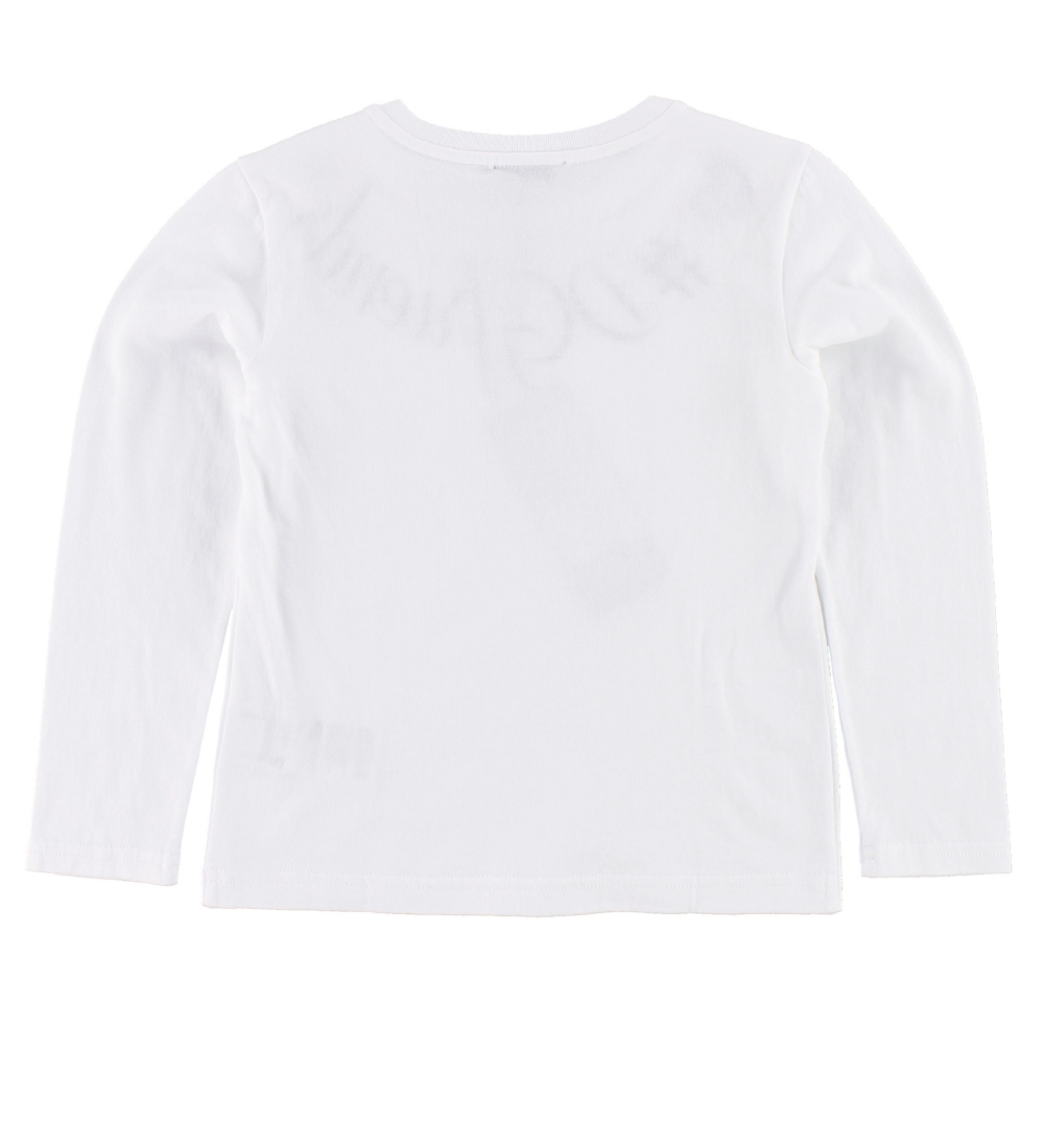Dolce & Gabbana Blouse - White w. Print/Heart