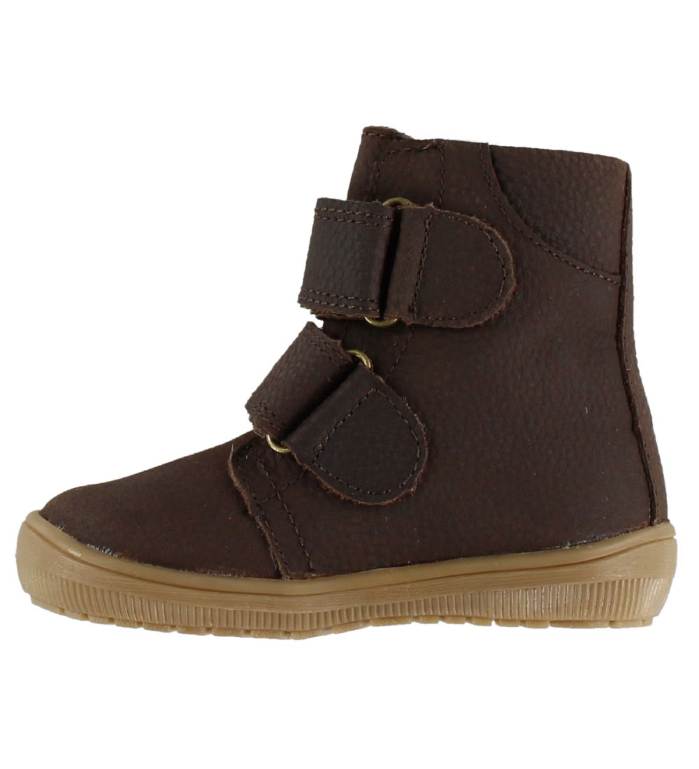 En Fant Vinterkängor - TEX - Brun m. Velcro