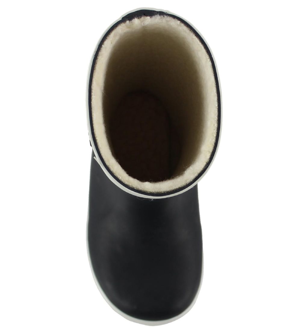Aigle Rubber Boots w. Lining - Lolly Pop Fur - Dark Navy