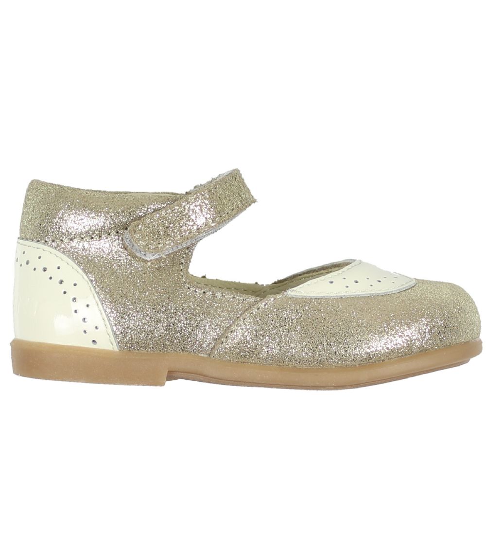 En Fant Ballerina Shoes - Leda - Gold