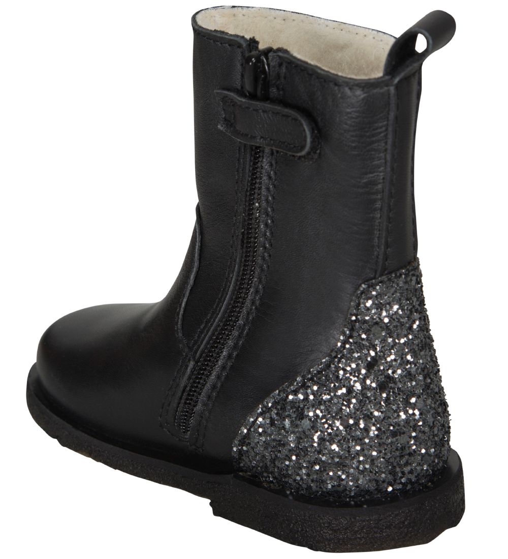 Petit by Sofie Schnoor Winter Boots - Tex - Black w. Glitter