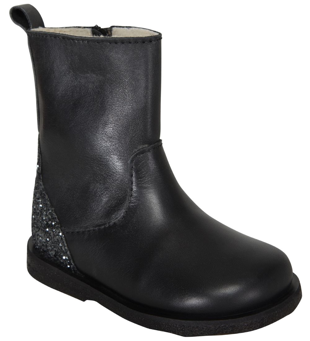 Petit by Sofie Schnoor Winter Boots - Tex - Black w. Glitter