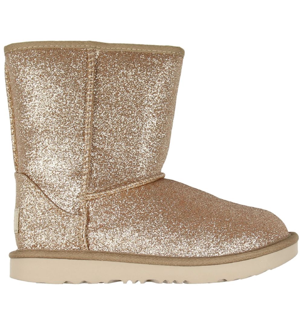 Bottes en peluche UGG - Short II Glitter - Or