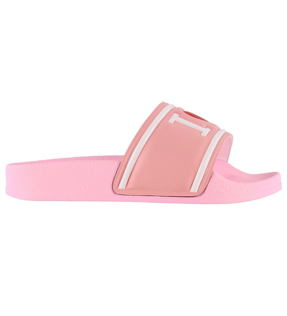 Dolce & Gabbana Flip Flops - Pink w. Print