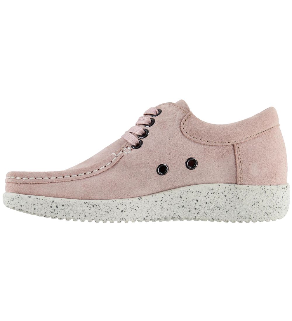 Nature Suede Shoes - Anna - Baby Pink