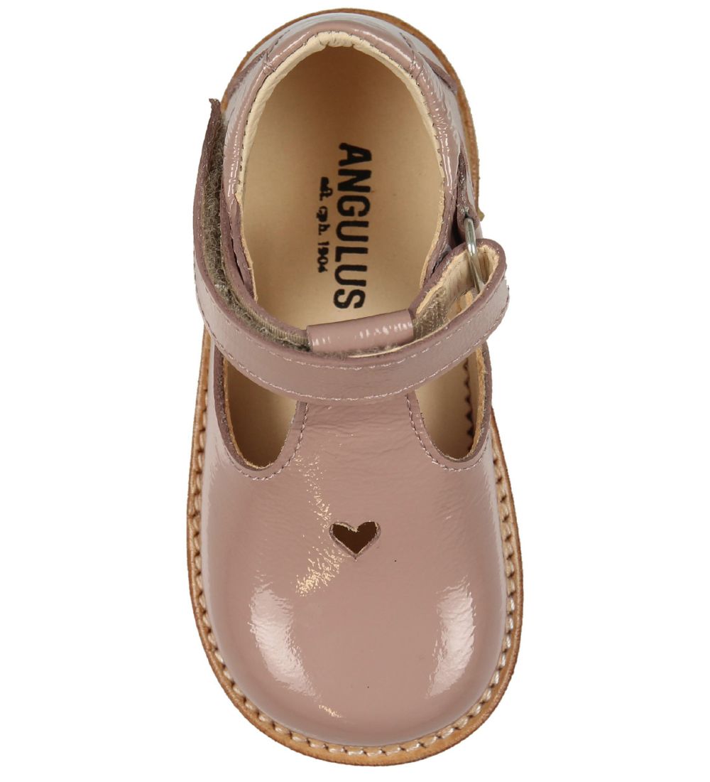 Angulus Prewalker Sandals - Pink w. Heart