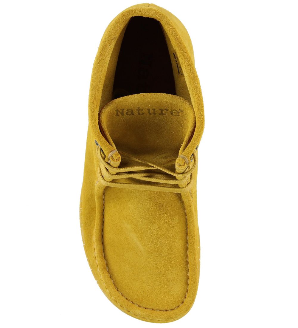Nature Suede boots - Emma - Saffron