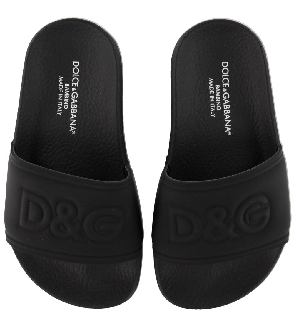 Dolce & Gabbana Rantasandaalit - Musta