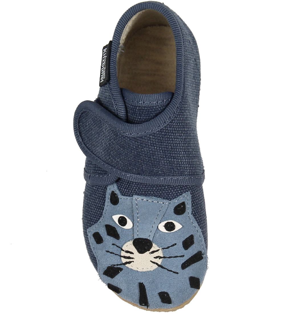 Living Kitzbühel Slippers - Marine w. Tiger