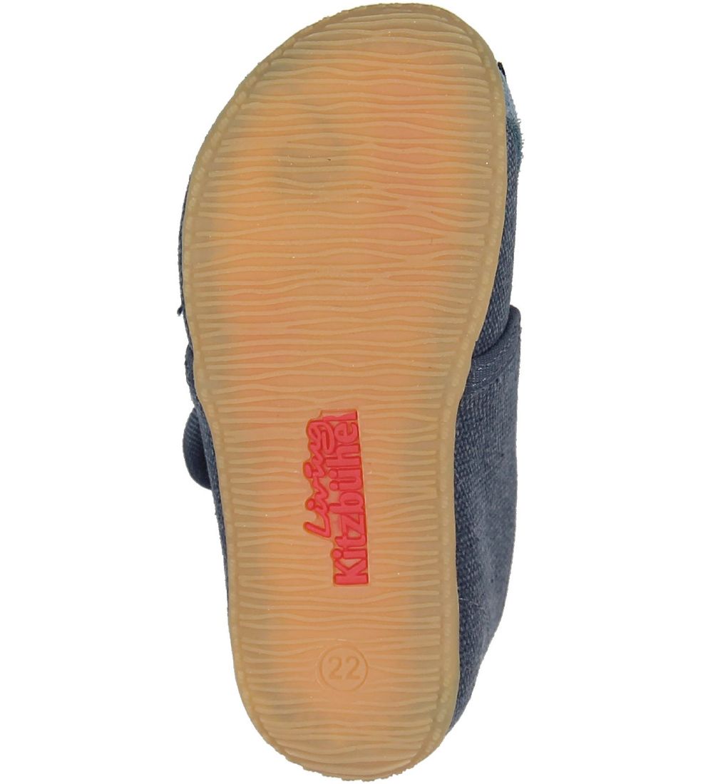 Living Kitzbühel Slippers - Marine w. Tiger