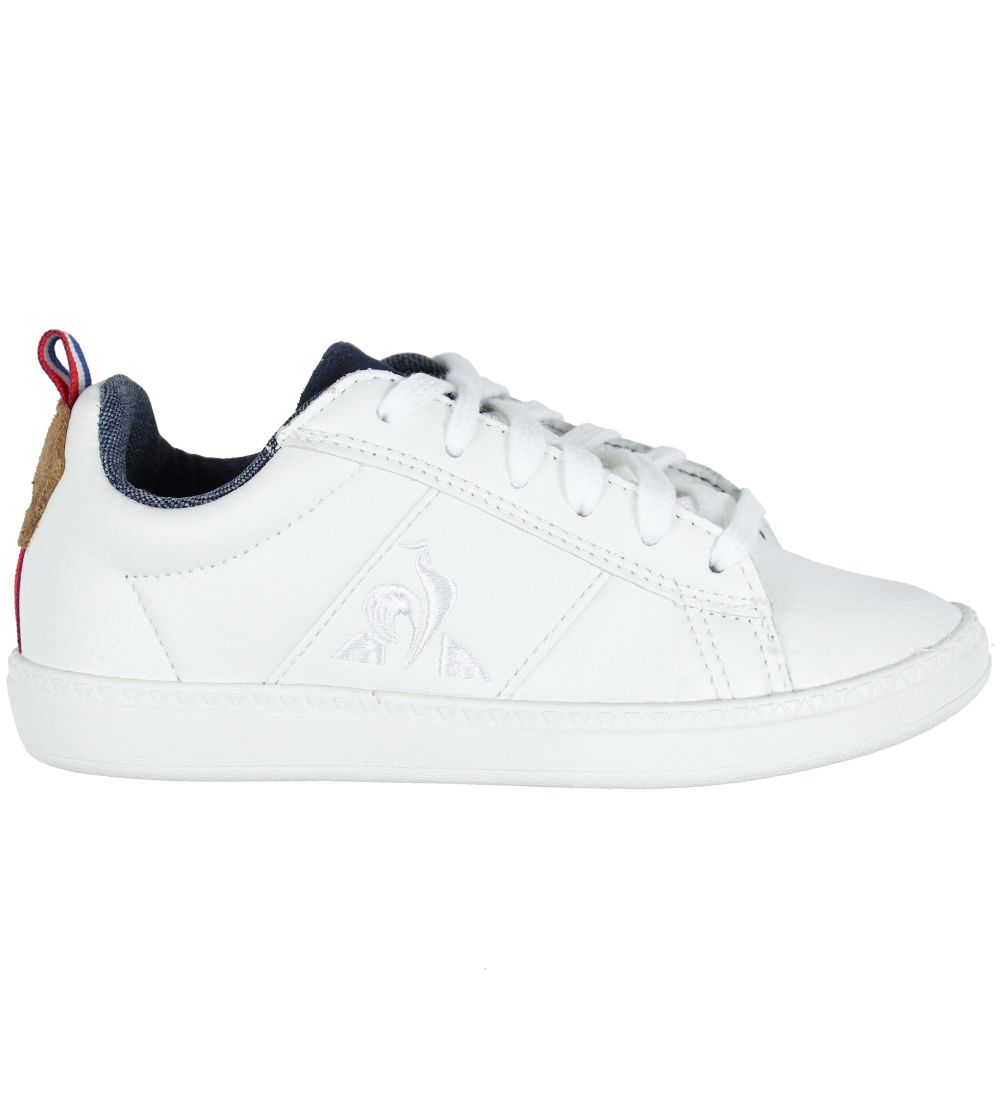 Le Coq Sportif Sneakers - Courtclassic - White/Brown