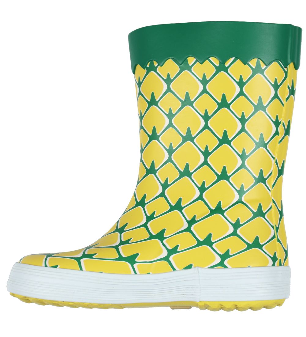 Aigle Rubber Boots - Baby Flac Fun - Pineapple
