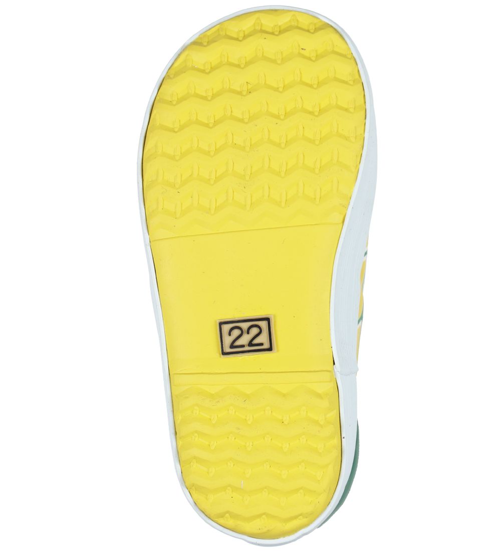 Aigle Rubber Boots - Baby Flac Fun - Pineapple