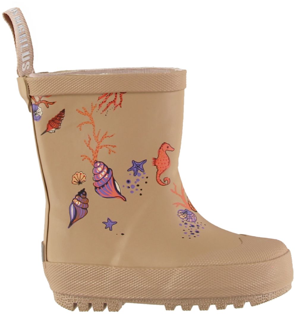 Angulus Rubber Boots - Ocean Print