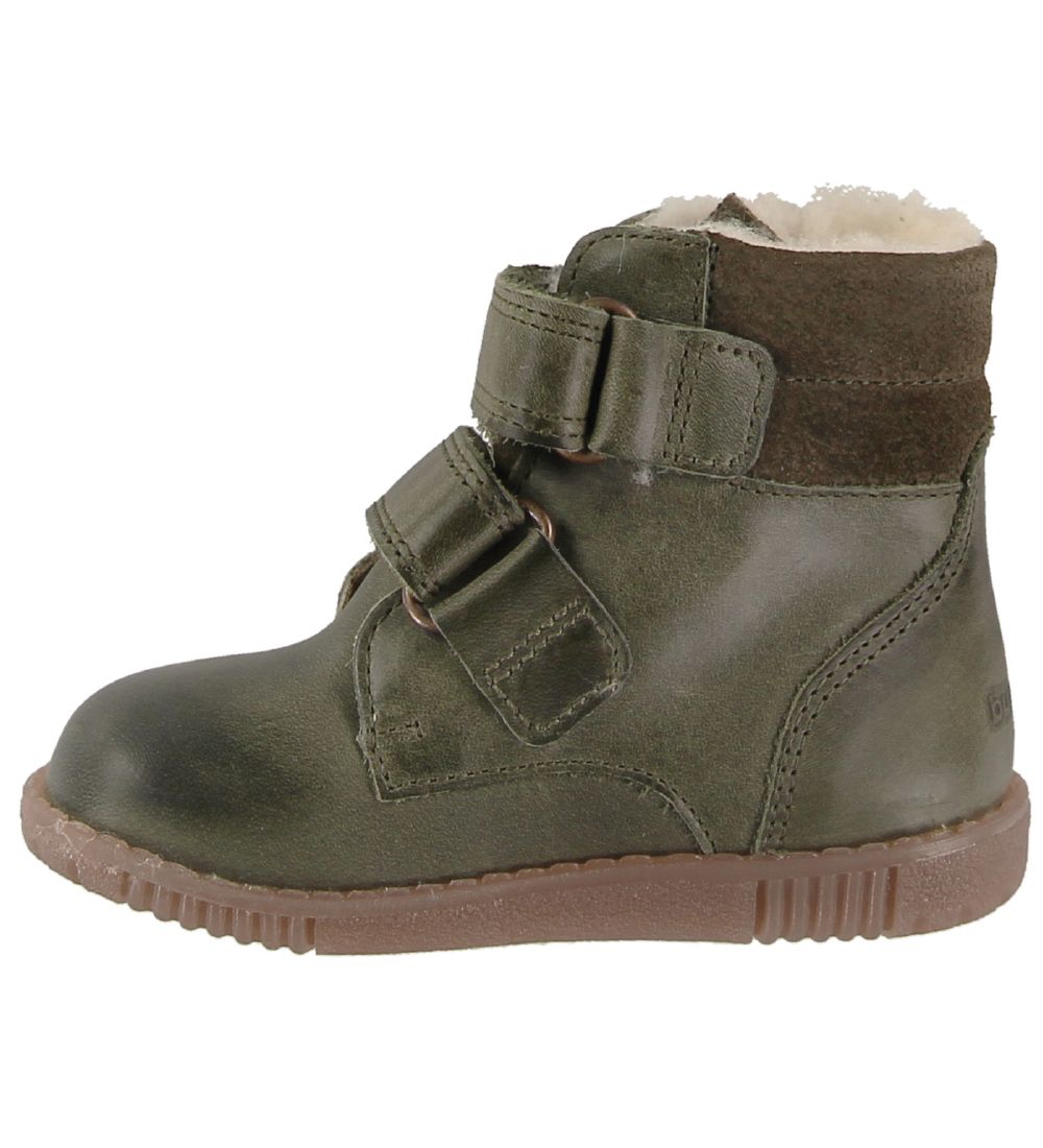Bottes d'Hiver Bundgaard - Rabbit Velcro - Tex - Army