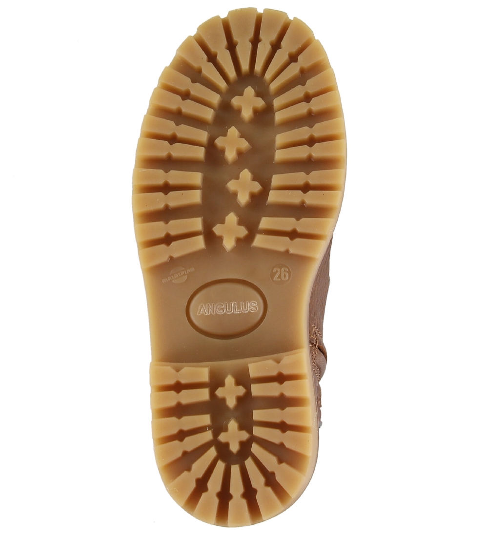 Angulus Winter Boots - Tex - Cognac w. Zipper