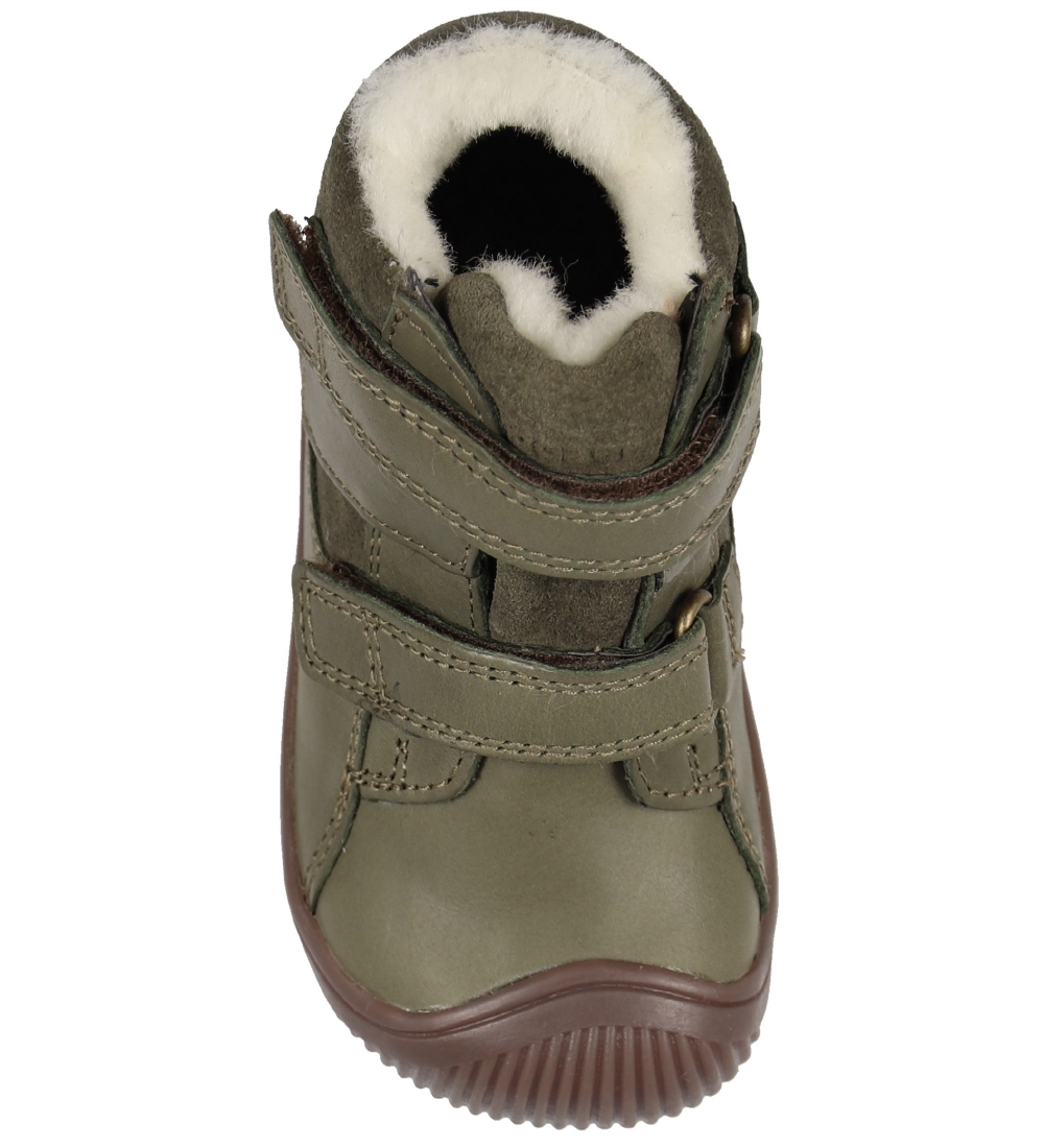 Bundgaard Winter Boots - Walk Velcro Tex - Army » 30 Days Return