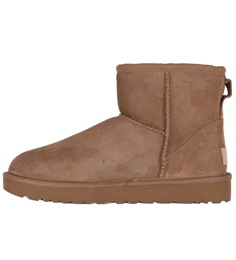 UGG Teddy Boots - W Classic Mini II - Chestnut