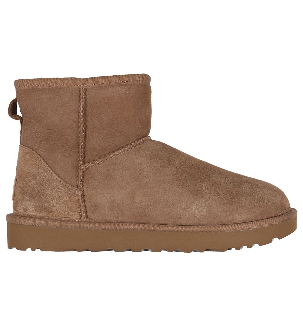 UGG Teddy Boots - W Classic Mini II - Chestnut