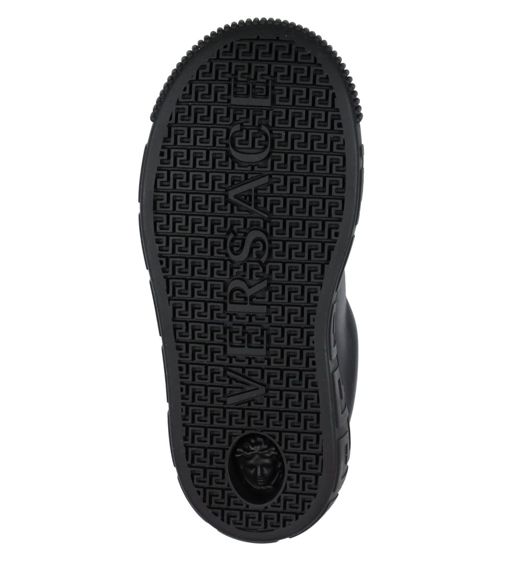 Versace Shoe - Black w. Gold