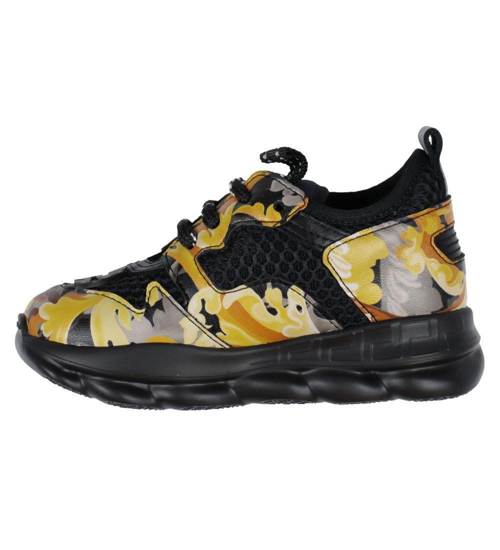 Versace Shoe - Black/Gold