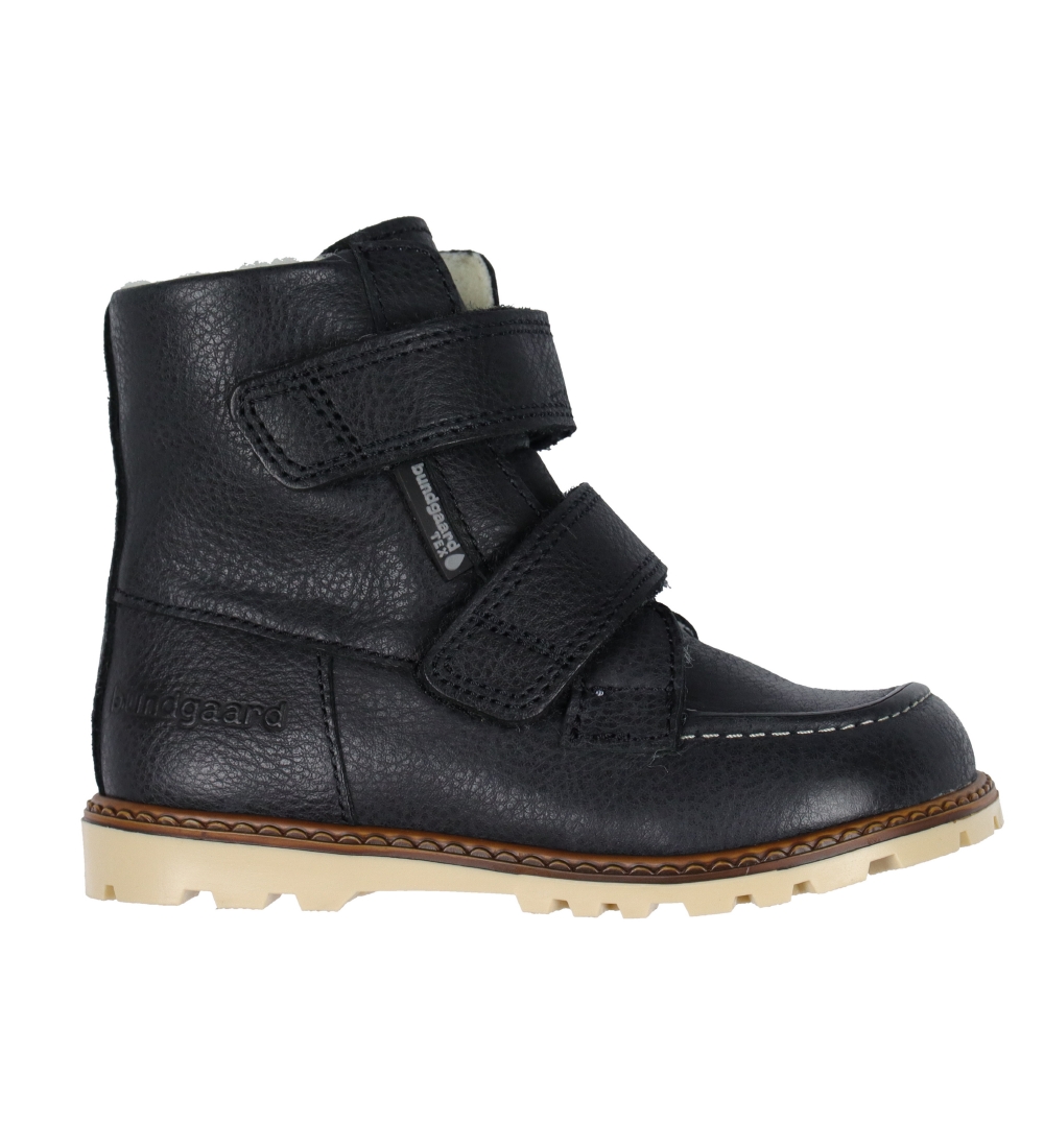 Bundgaard Vinterkängor - Terry - Velcro - Black