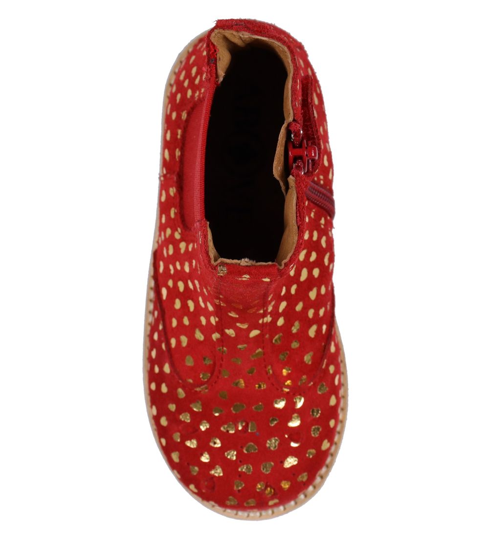 Above Copenhagen Boots - Red Gold Heart