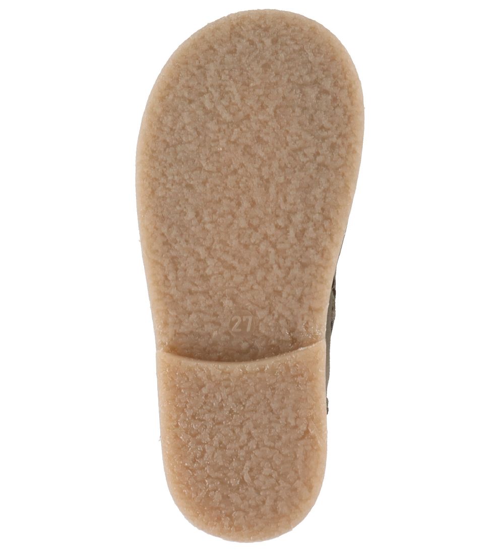 Pom Pom Winter Boots - Lace Booty Tex - Kaki w. For