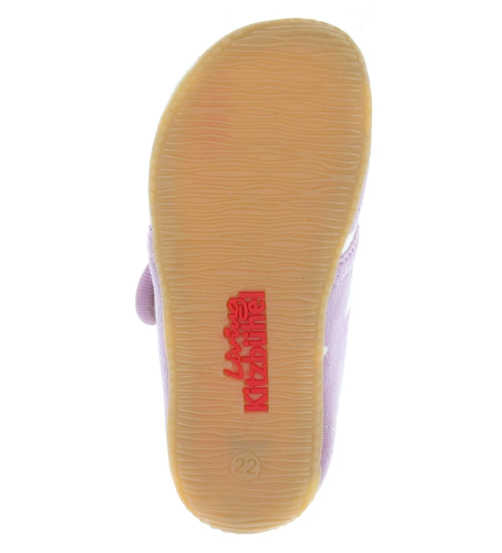 Living Kitzbühel Slippers - Purple w. Stars