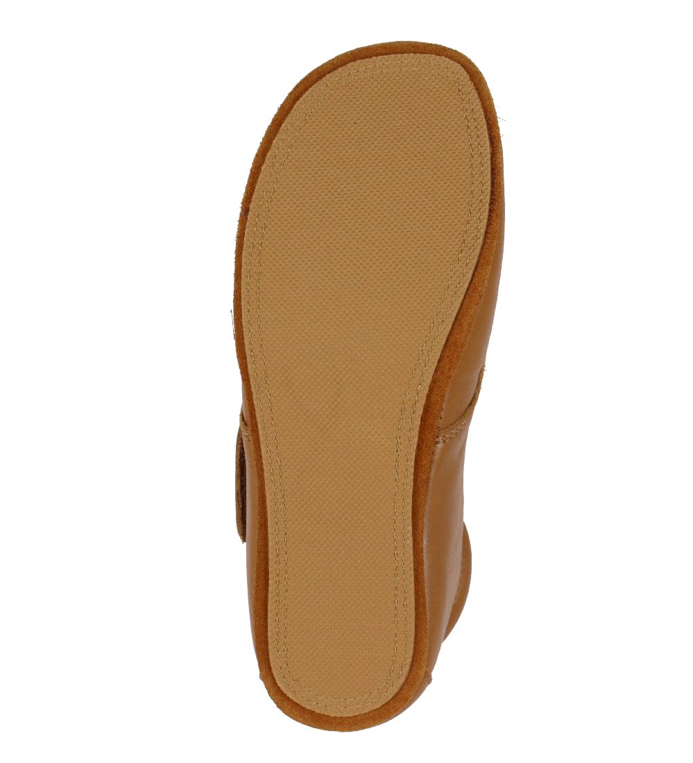Pom Pom Slippers - Camel