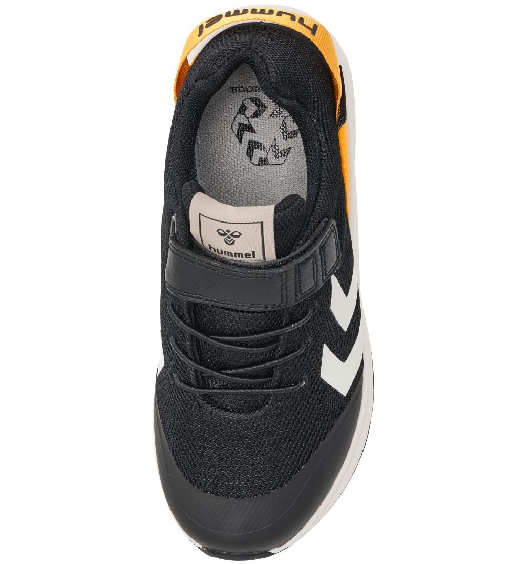 Hummel Shoe - Reach 250 - Recycled Tex Jr - Black/Yellow