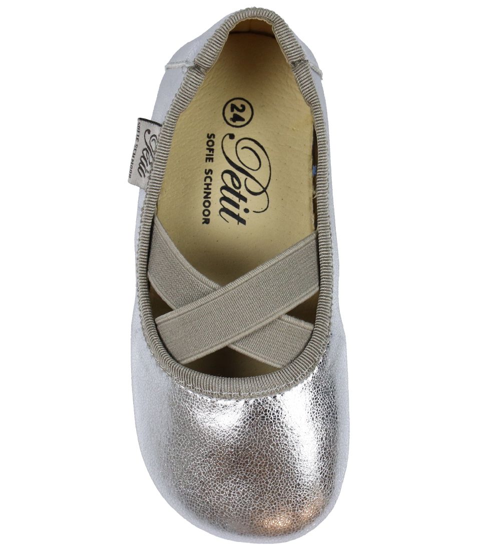 Petit by Sofie Schnoor Ballerina Inneskor - Silver