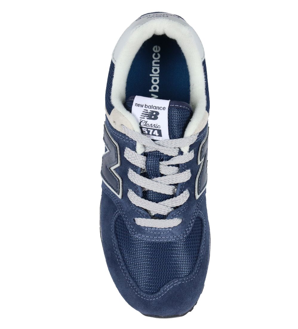 New Balance Skor - 574 - Marinblå/White
