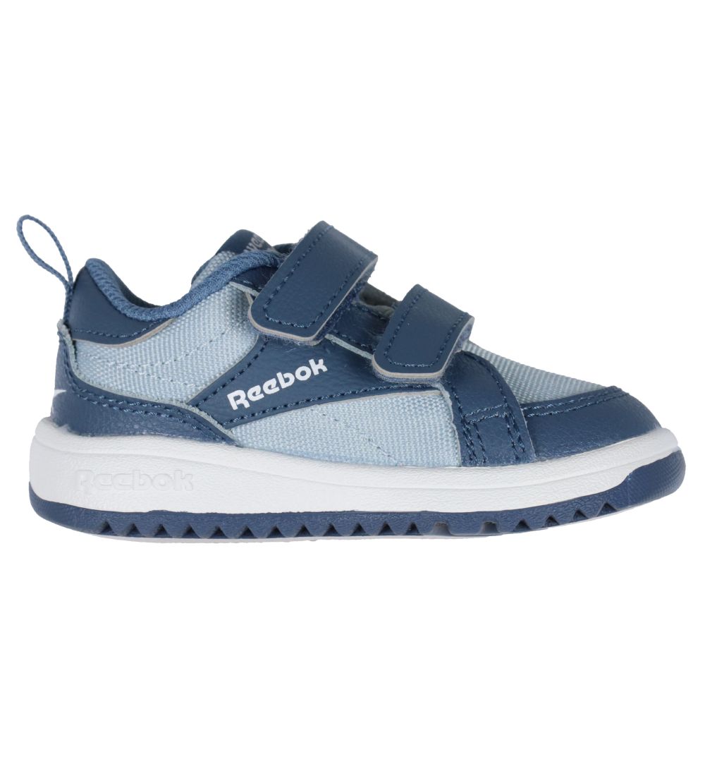 Reebok Skor - Weebok Spänne Lågt - Gable Grey/Blue Slate/White
