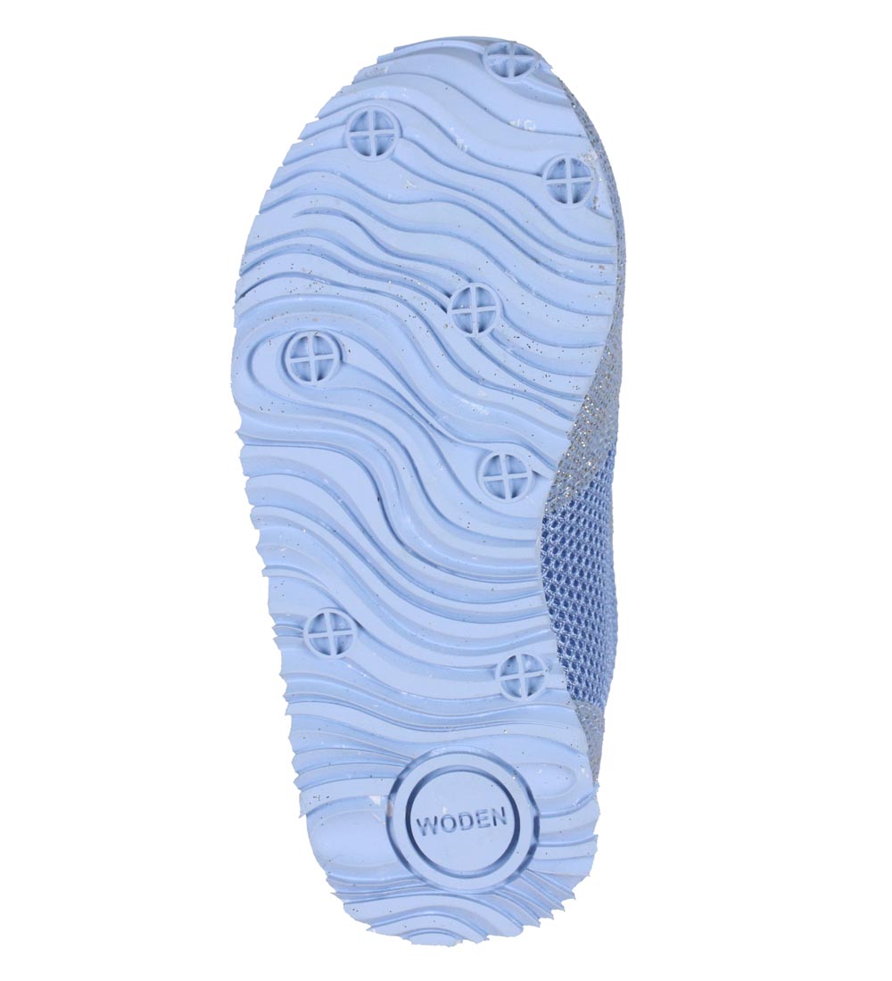 Woden Shoe - Sandra Pearl Mesh - Blue Skies