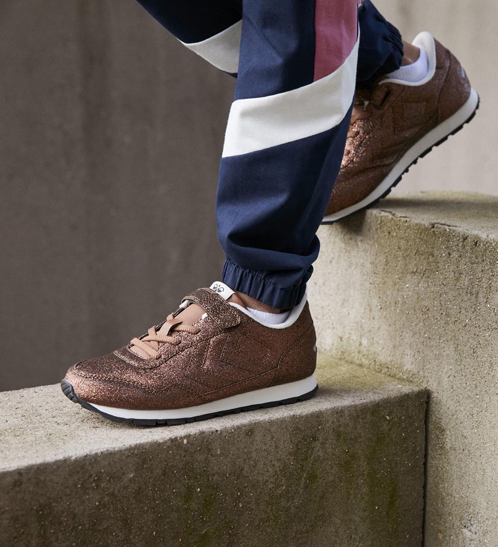 Hummel Shoe - Reflex Glitter Jr - Copper