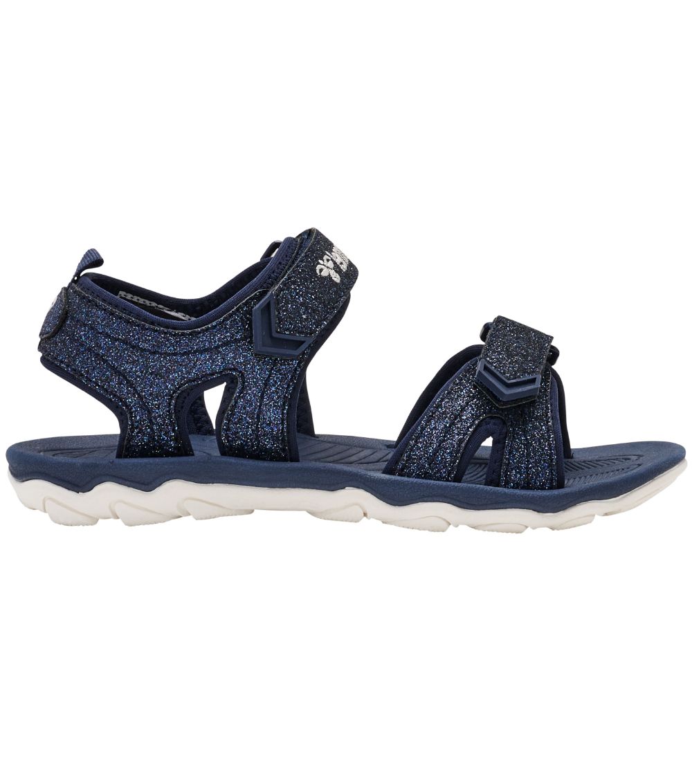 Hummel Sandalen - Sport Glitter Jr - Black Iris