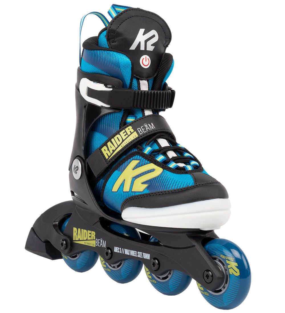K2 Rollerskates - Raider Beam - Blue/Yellow