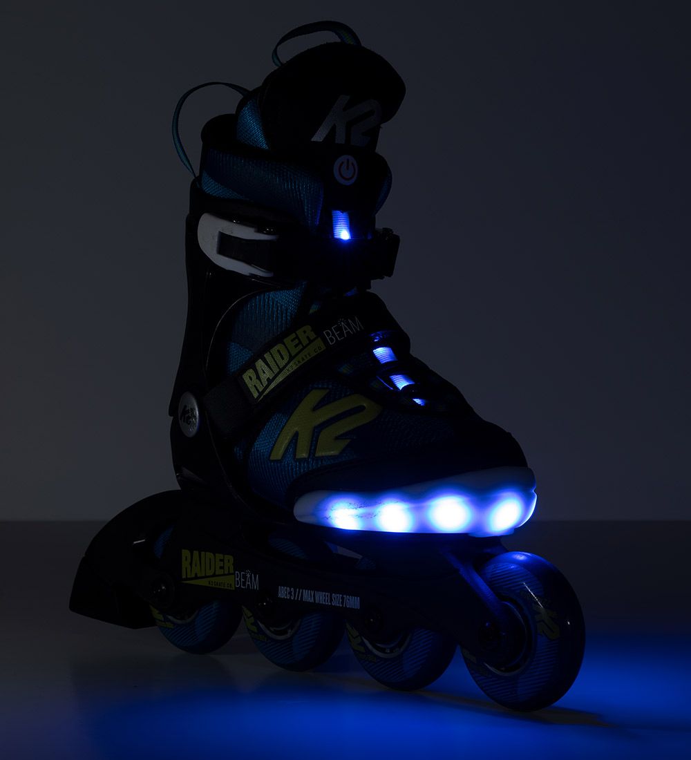 K2 Rollerskates - Raider Beam - Blue/Yellow