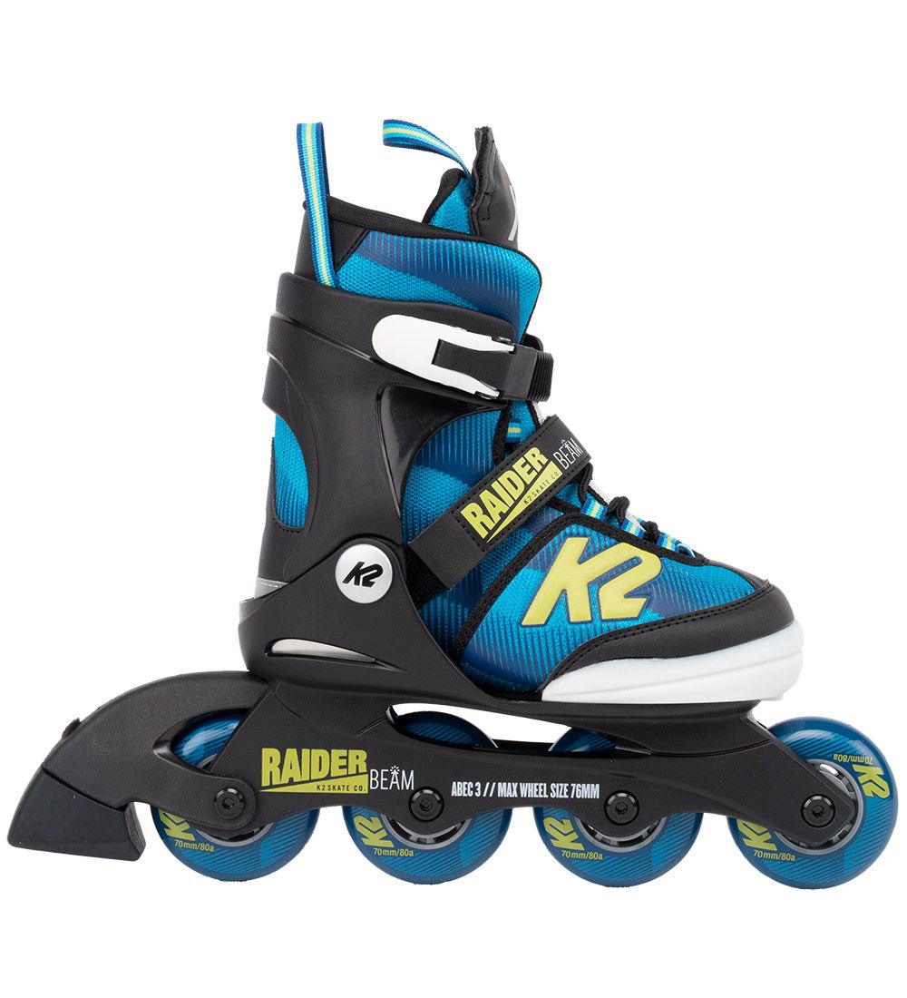 K2 Rollerskates - Raider Beam - Blue/Yellow