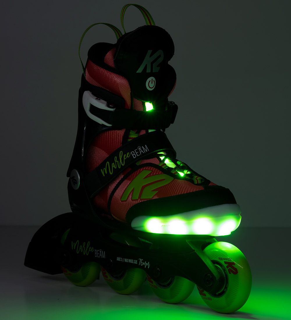K2 Rollerskates - Marlee Beam - Pink/Yellow