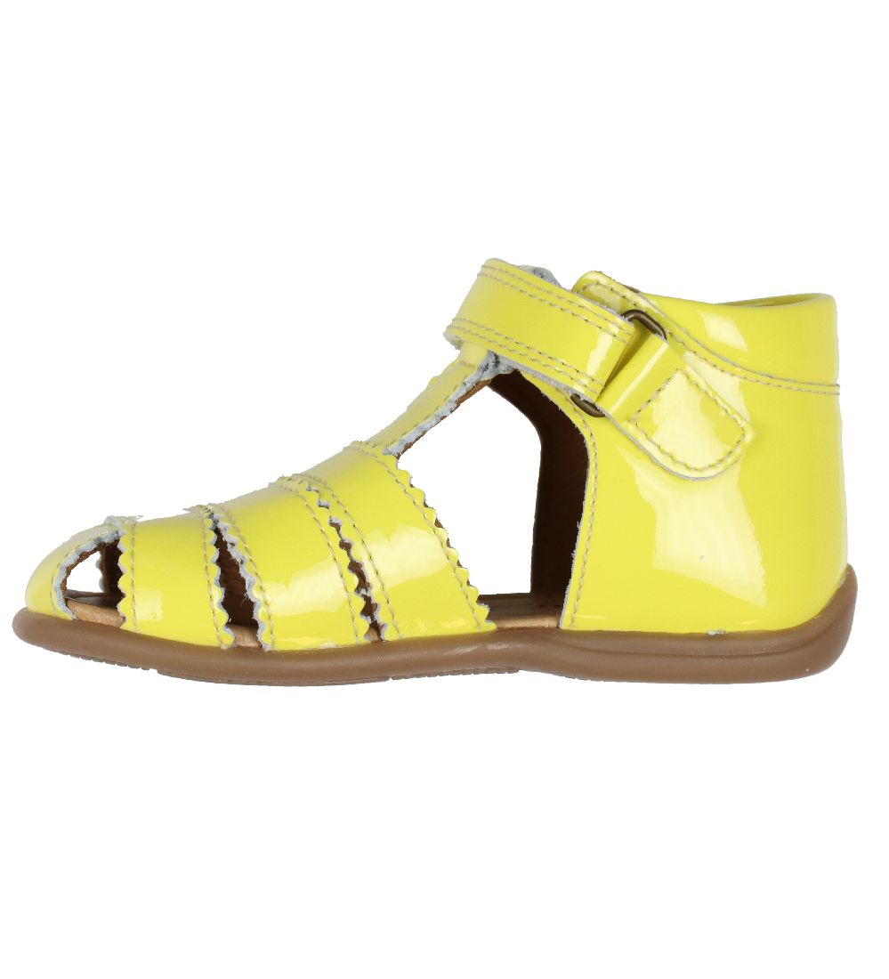 Pom Pom Sandals - Starters - Sun Patent