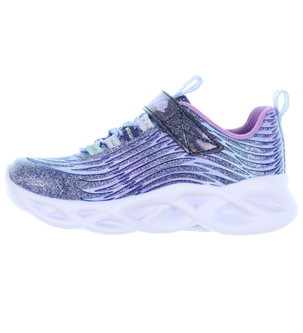 Skechers Shoe w. Light - Twisty Brights - Navy