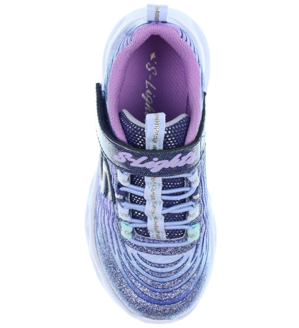 Skechers Shoe w. Light - Twisty Brights - Navy