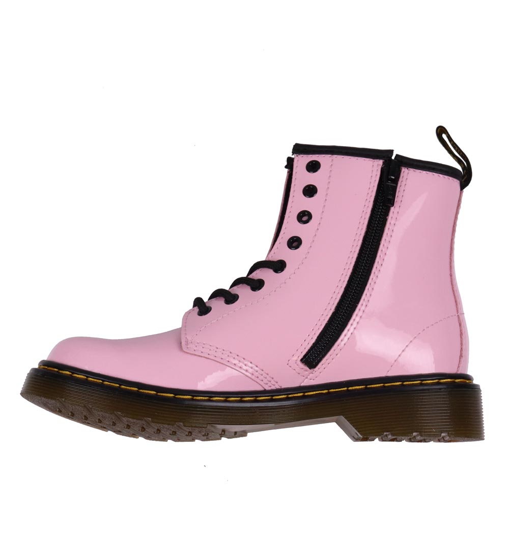Bottes Dr. Martens - 1460 J Patent Lamper - Pale Pink