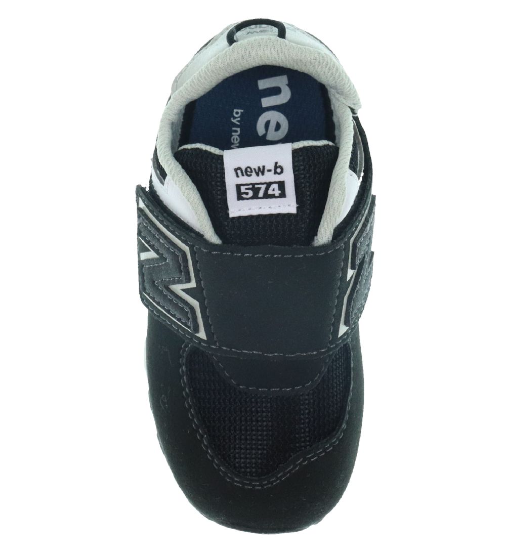 New Balance Shoe - 574 - Black/Silver Metalic