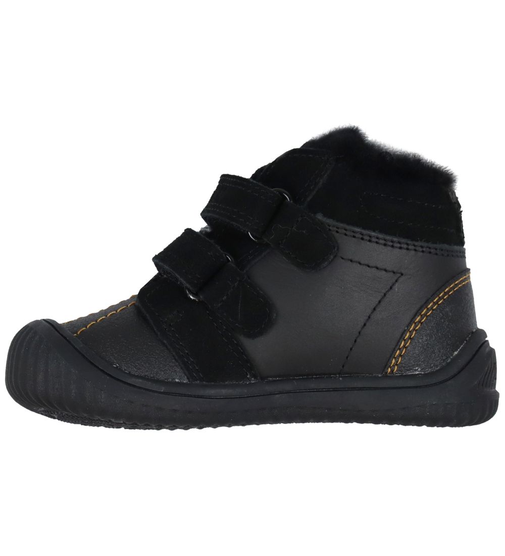 Woden Winter Boots w. For - Tristan - Black