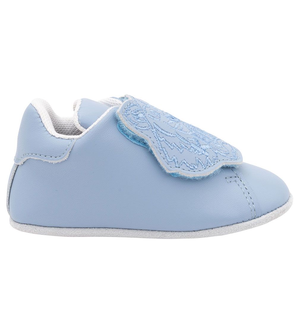 Kenzo Soft Sole Leather Shoes - Light Blue