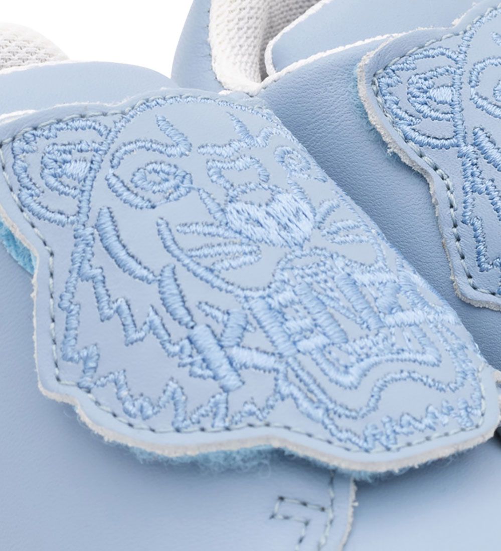 Kenzo Soft Sole Leather Shoes - Light Blue
